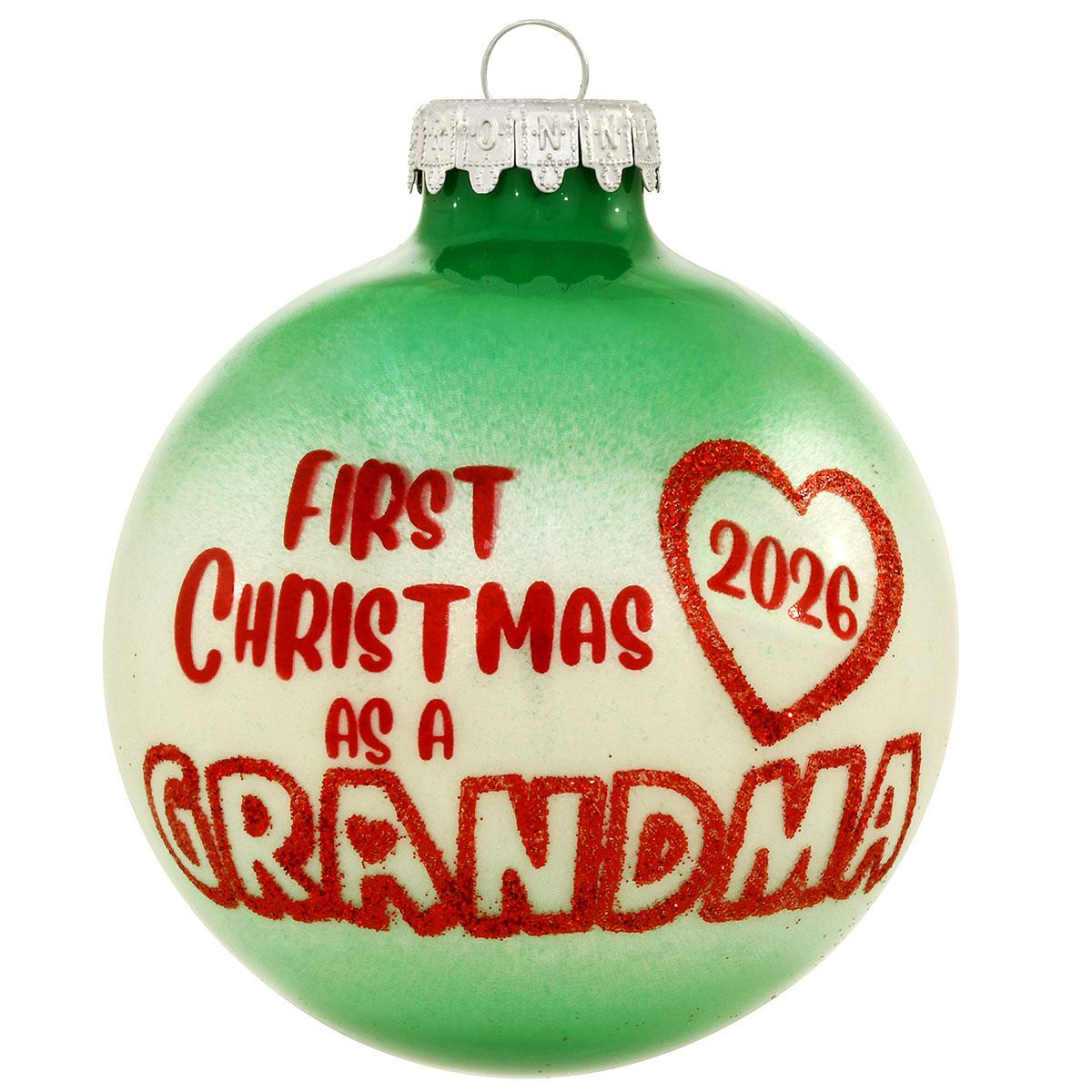 2026 First Christmas As Grandma