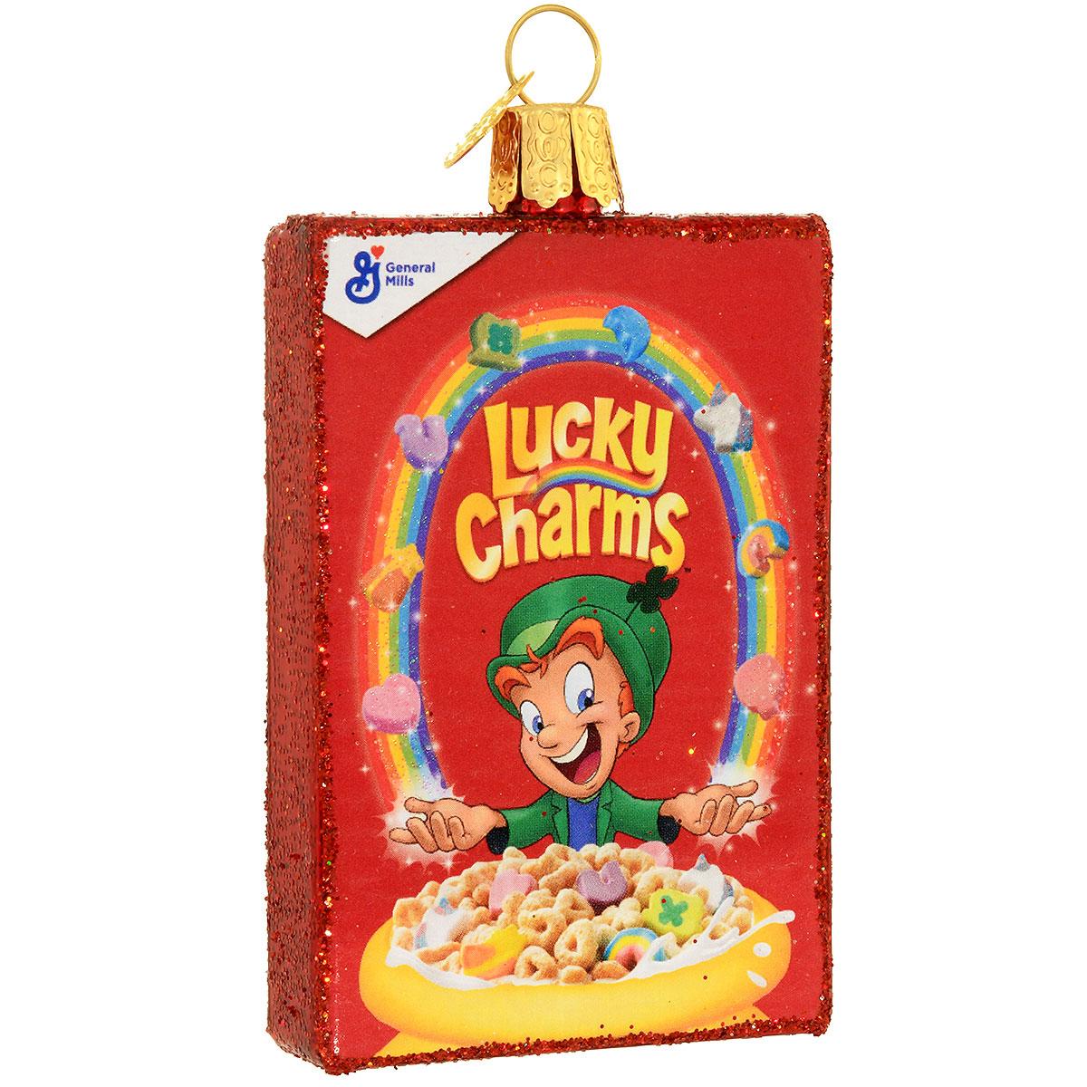Lucky Charms Box Cereal Ornament