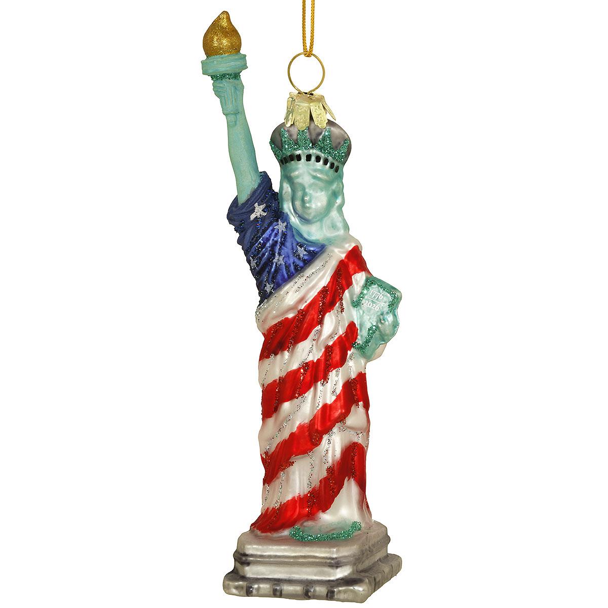 Patriotic Statue Of Liberty Orn