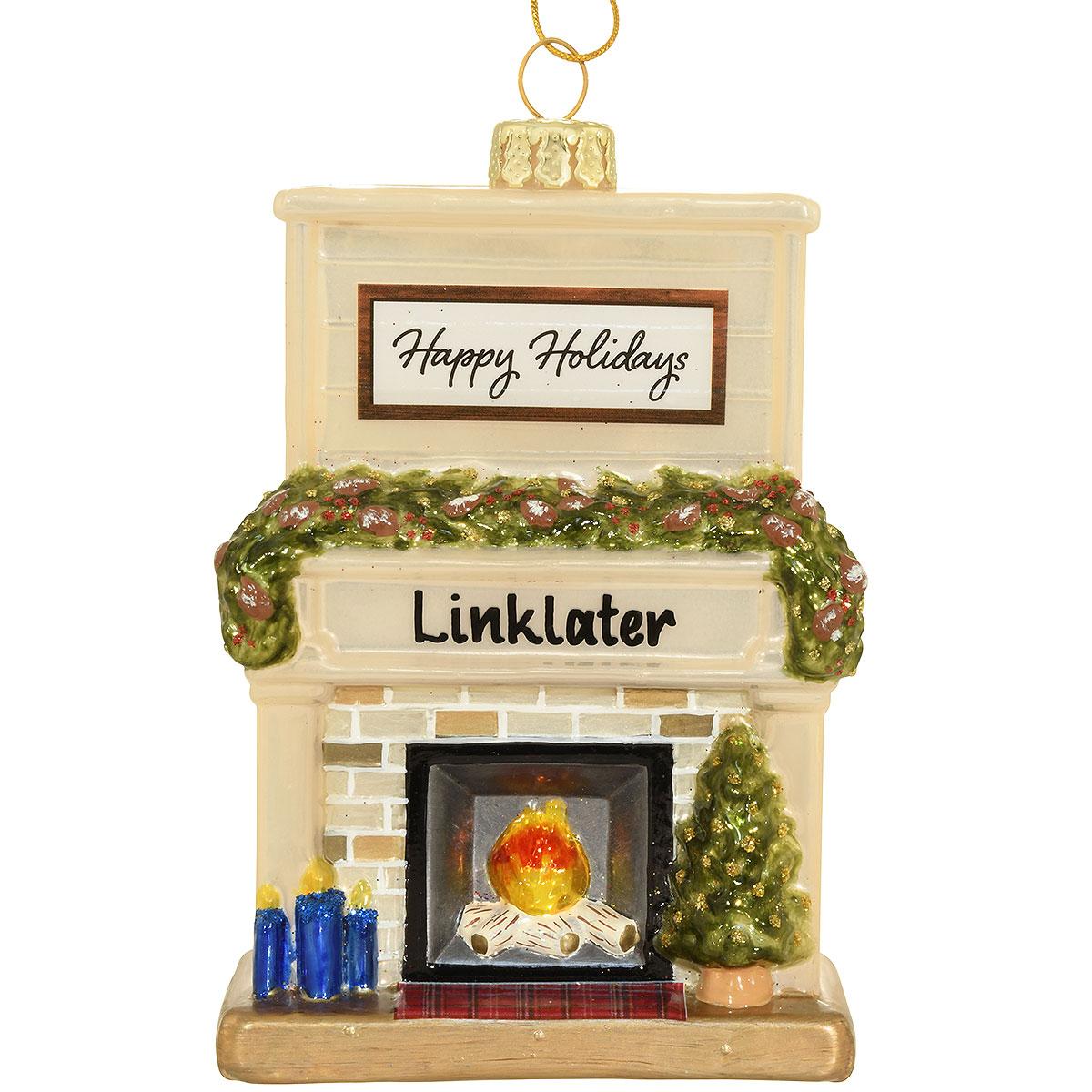 Happy Holidays Fireplace