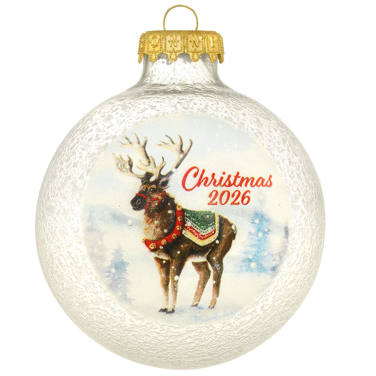 Bronner Annual 2026 Round Ornament