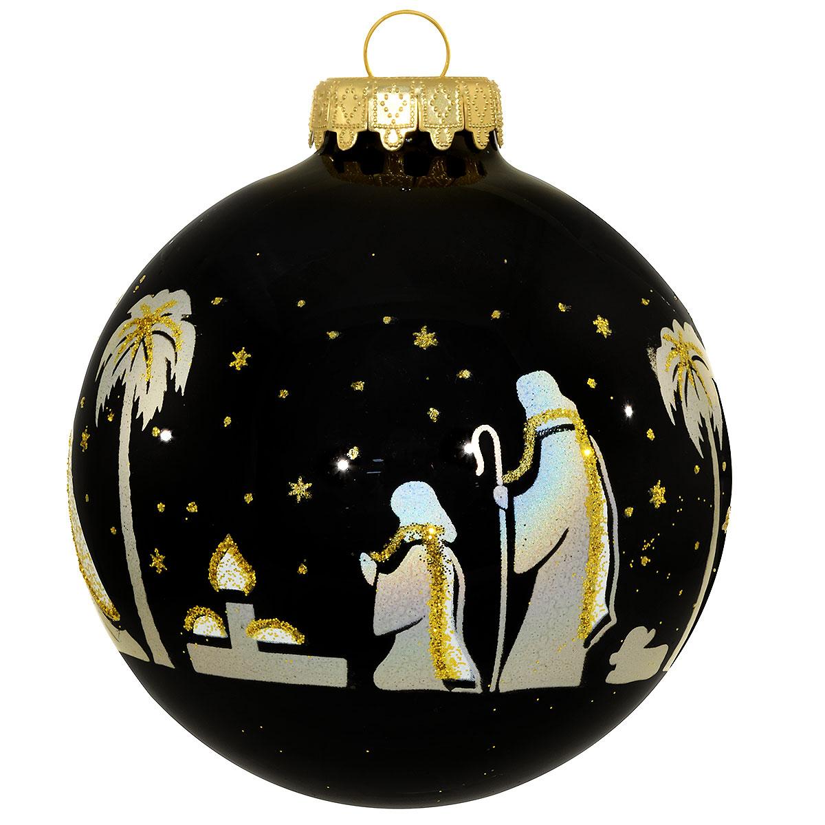Nativity Storied Silhouettes Ebony