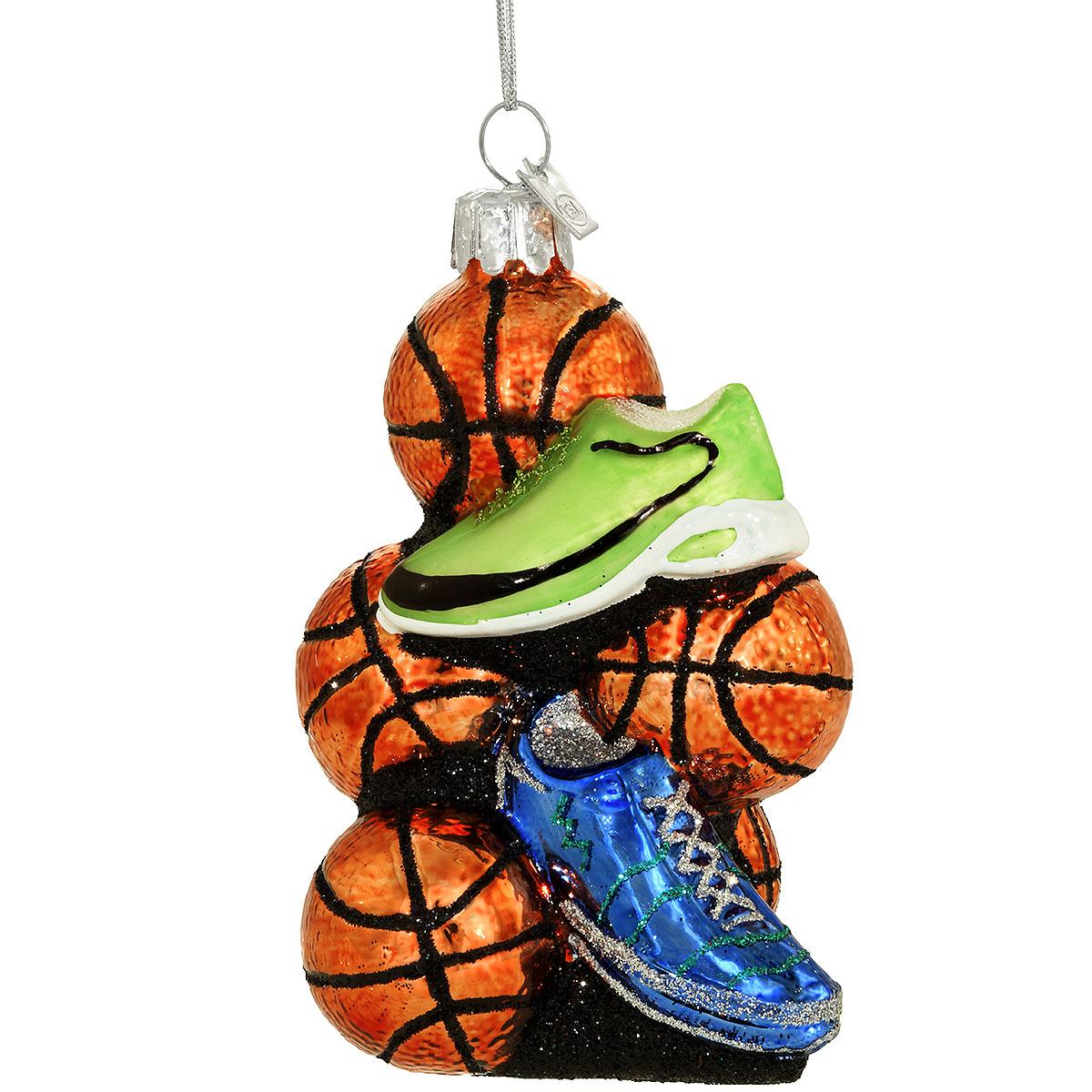 Basketballs And Shoes Tower Orn