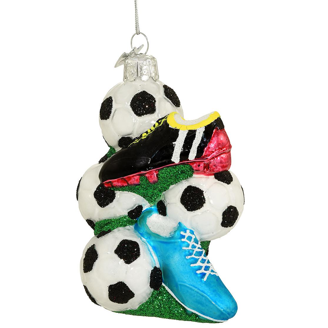 Soccer Balls And Shoes Tower Orn
