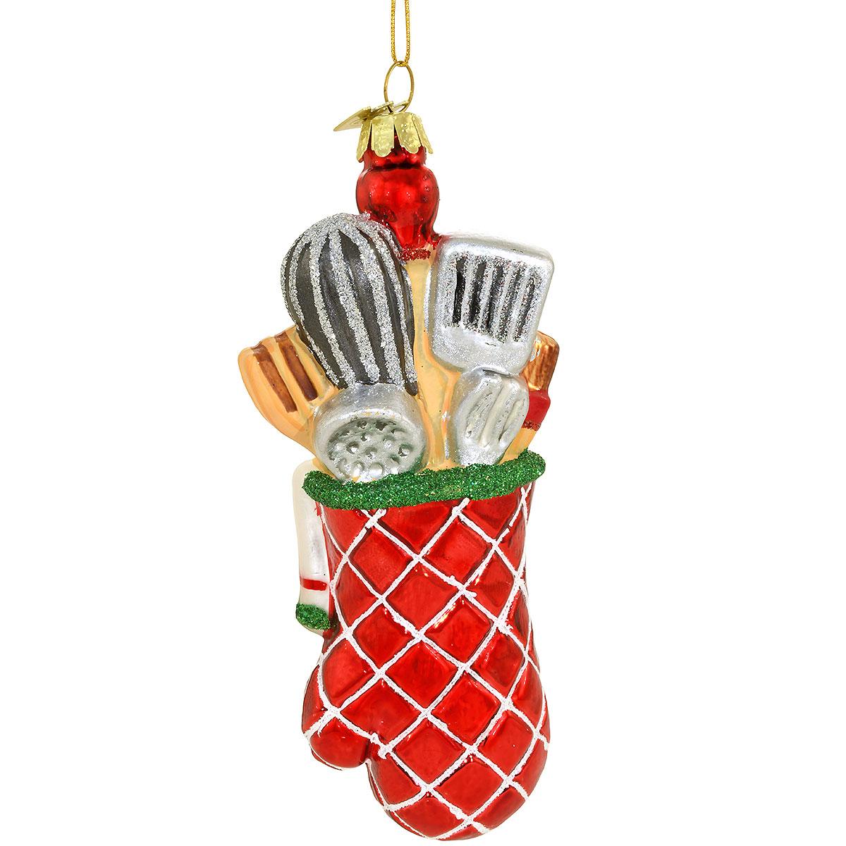 Baking Glove With Utensils Orn