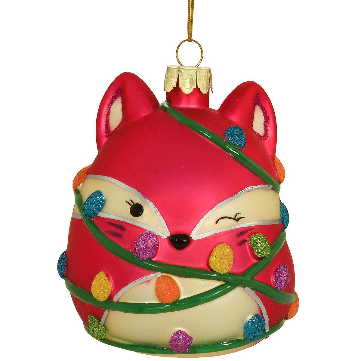 Squishmallow Fifi Glass Ornament