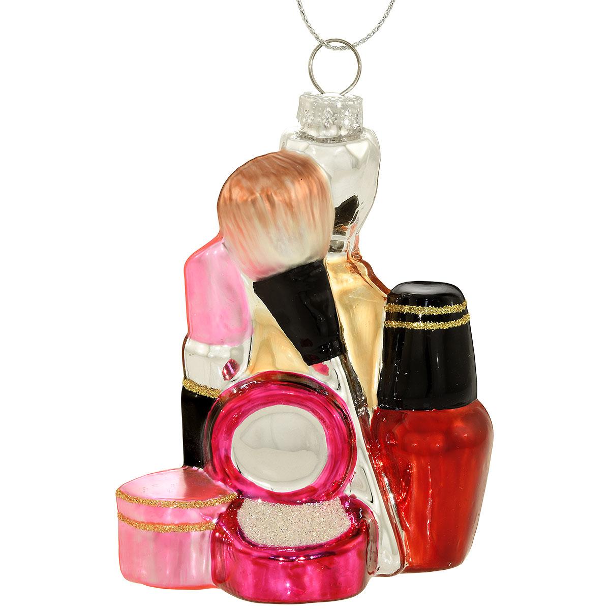 Cosmetics Glass Ornament