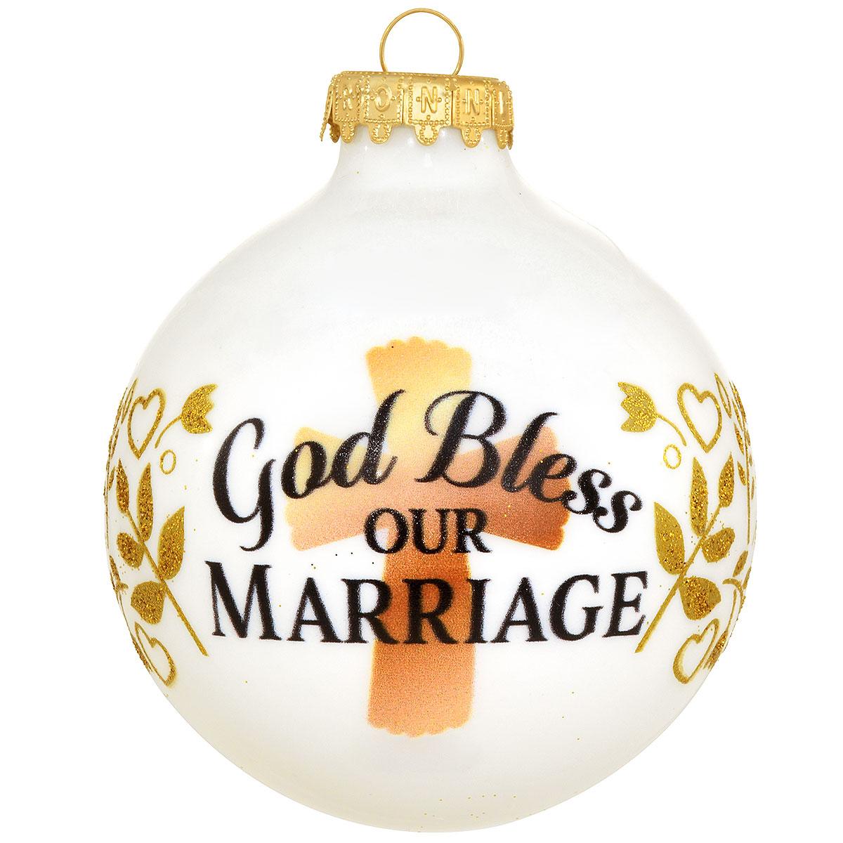 Personalized God Bless Our Marriage