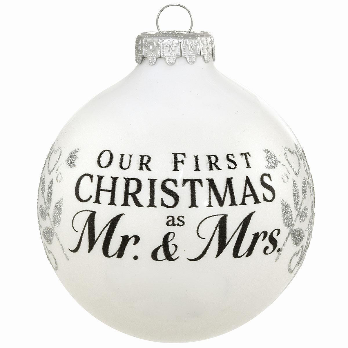 Personalized Our First Christmas