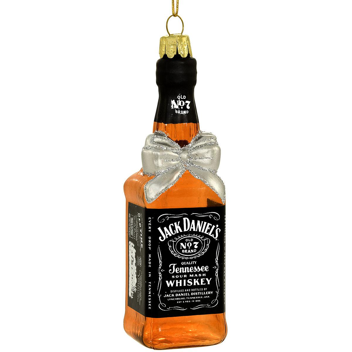 Jack Daniels Glass Ornament