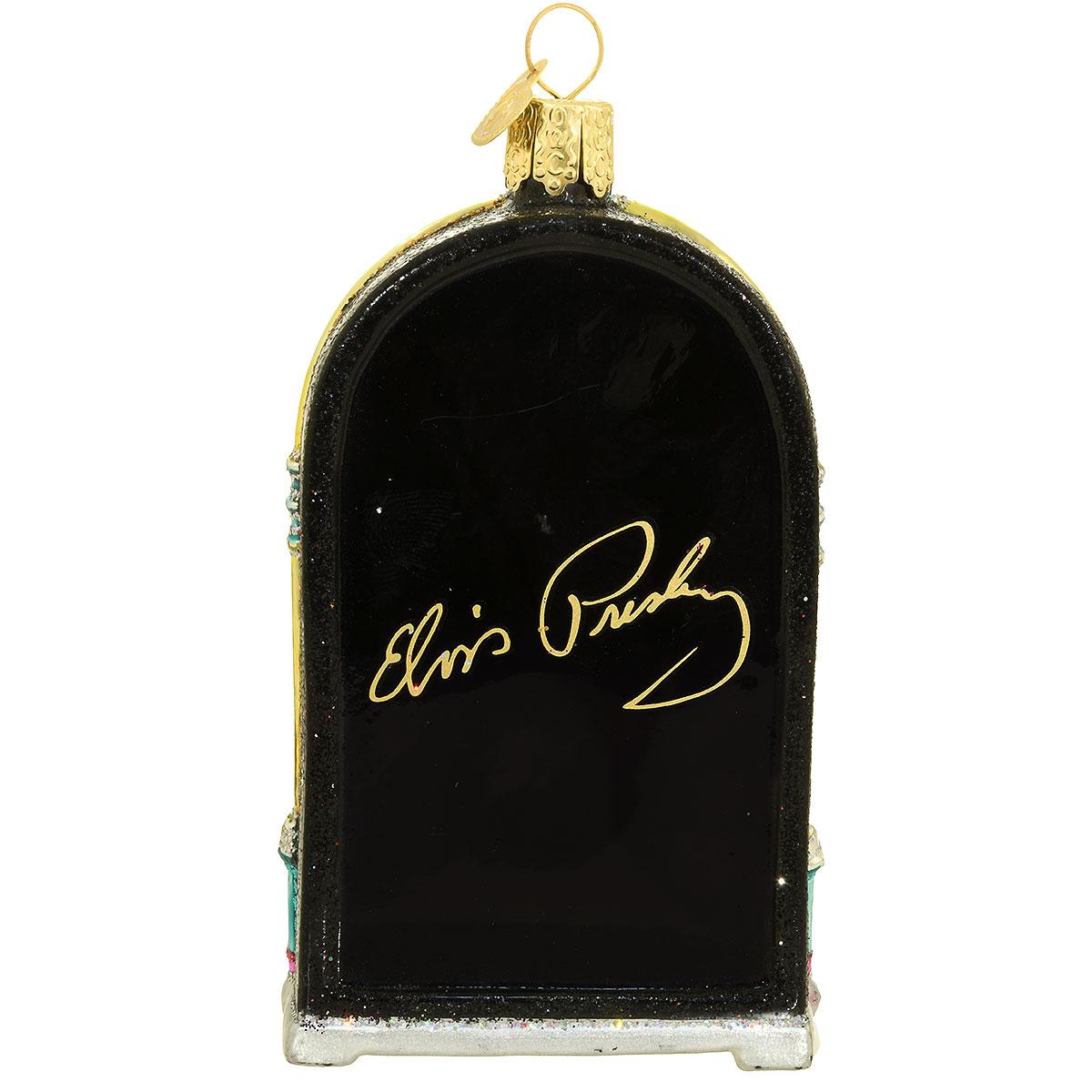 Elvis Presley Jukebox 4 Inch Glass