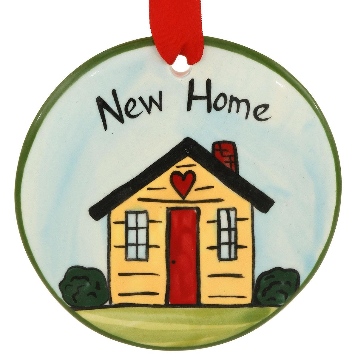 New Home Ceramic Ornament