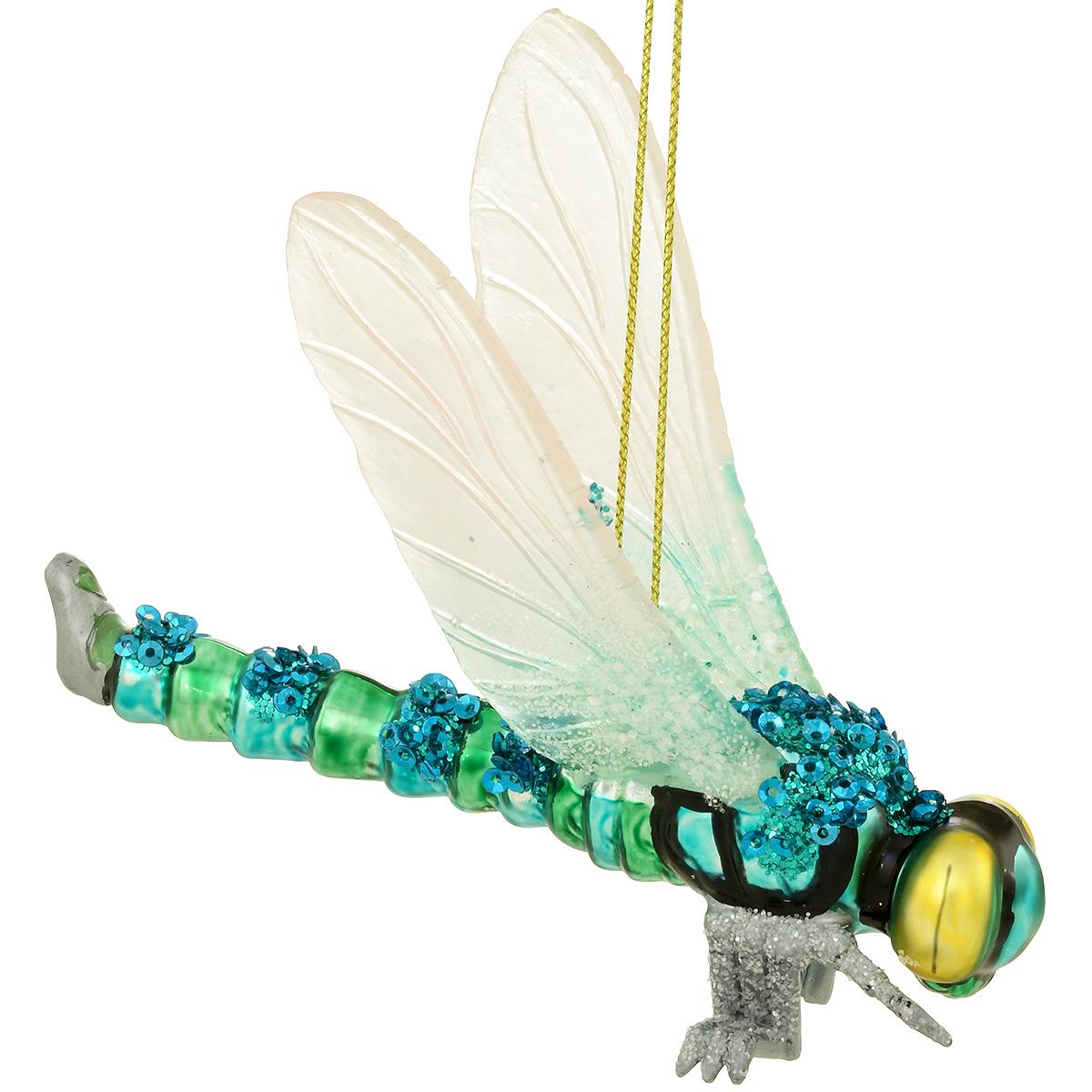 Dragonfly Glass/Resin Ornament