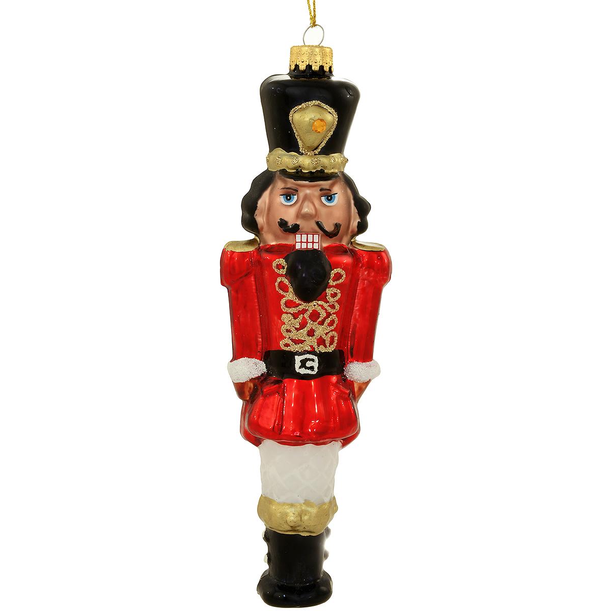 Nutcracker With Red Coat Ornament