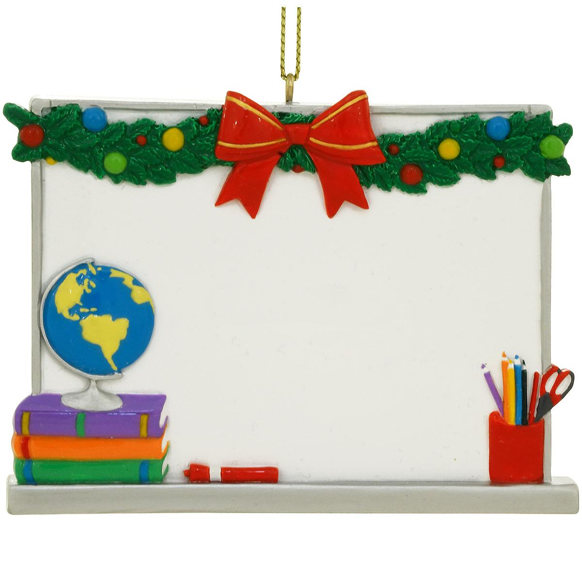 Teacher's White Board Ornament