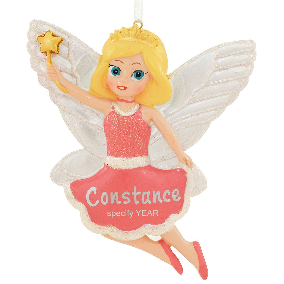 Personalized Fairy In Pink Dress