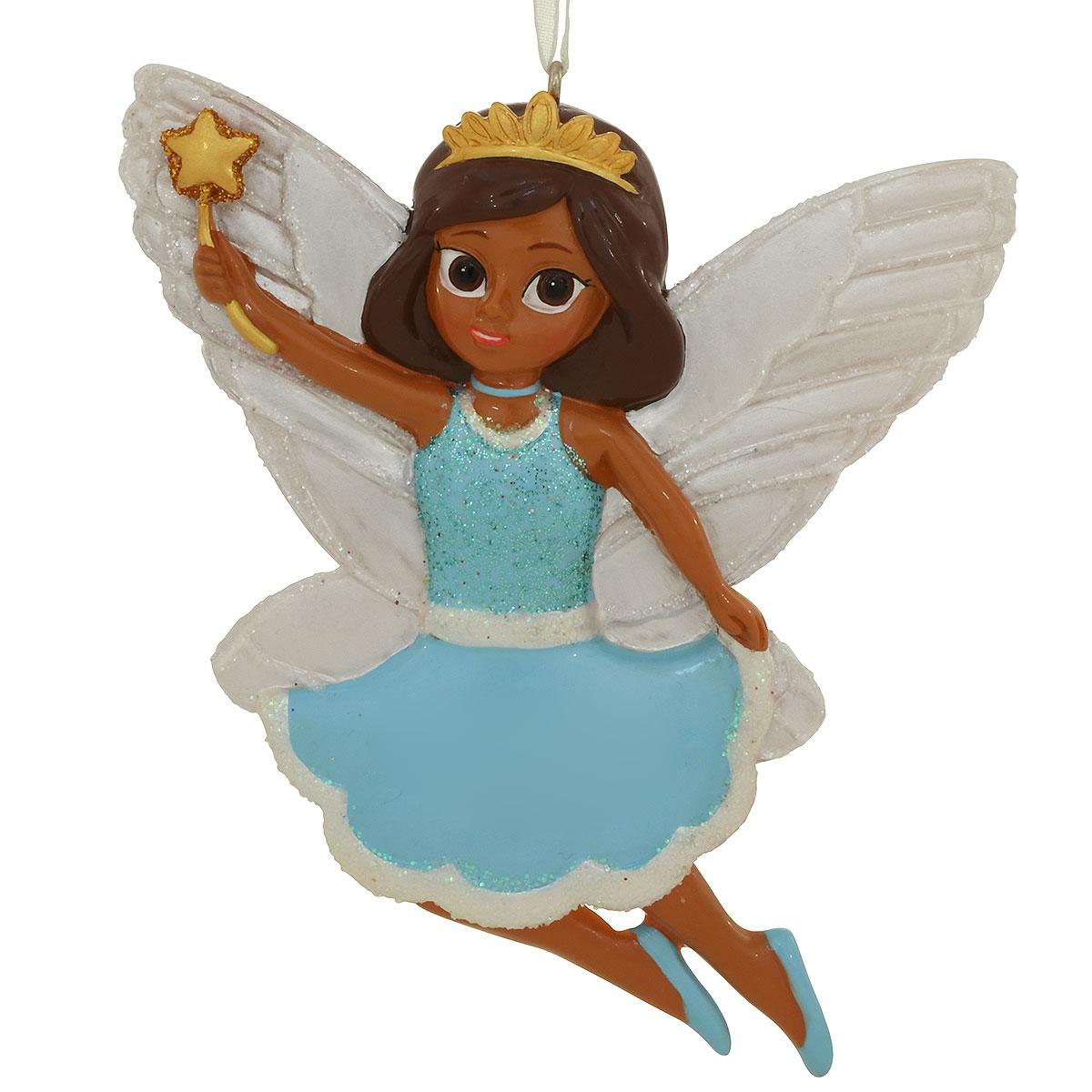 African American Fairy Ornament