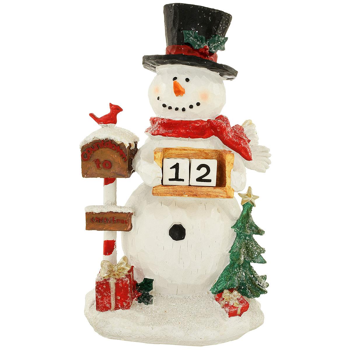 Snowman Resin Countdown Calendar