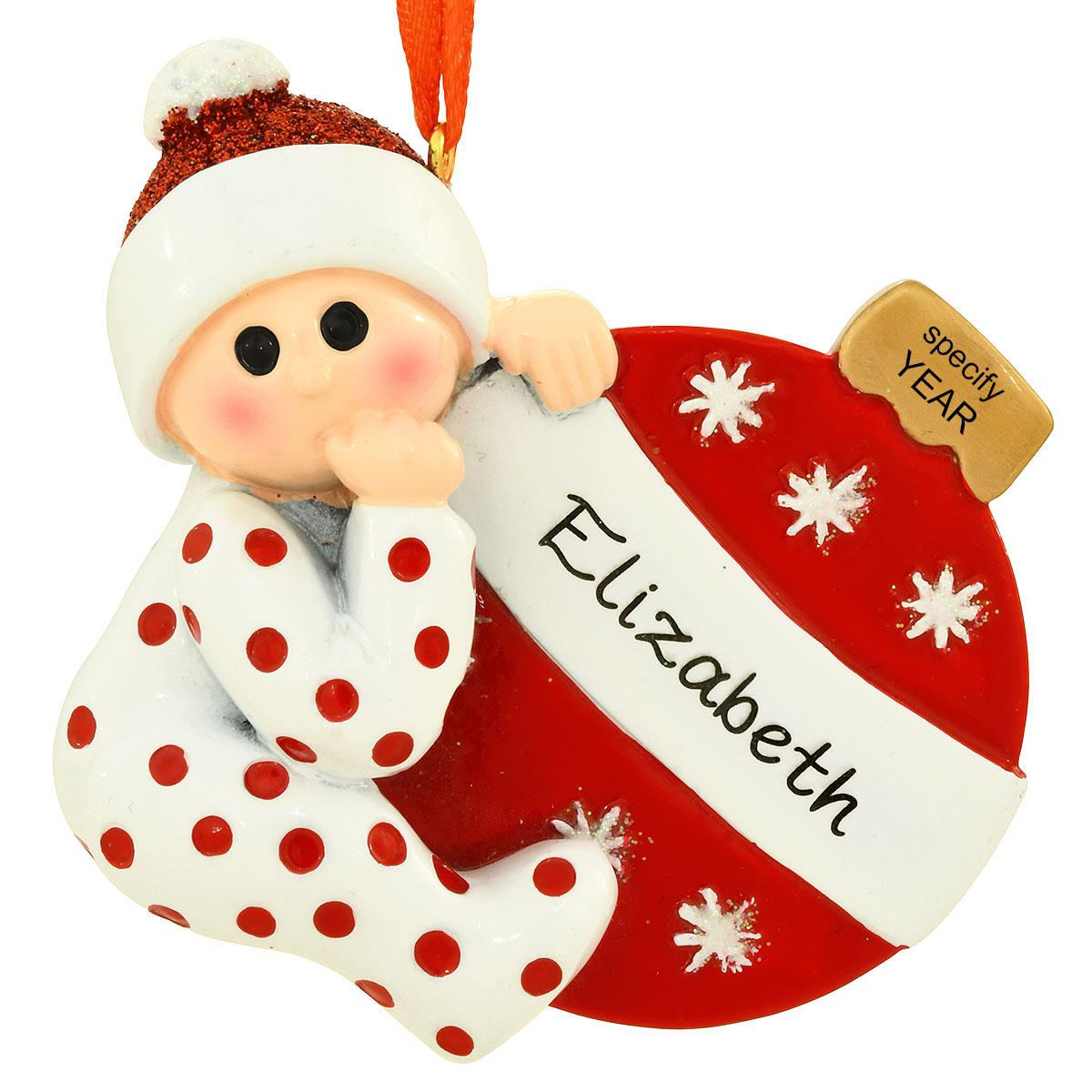 Personalized Baby With Ornament