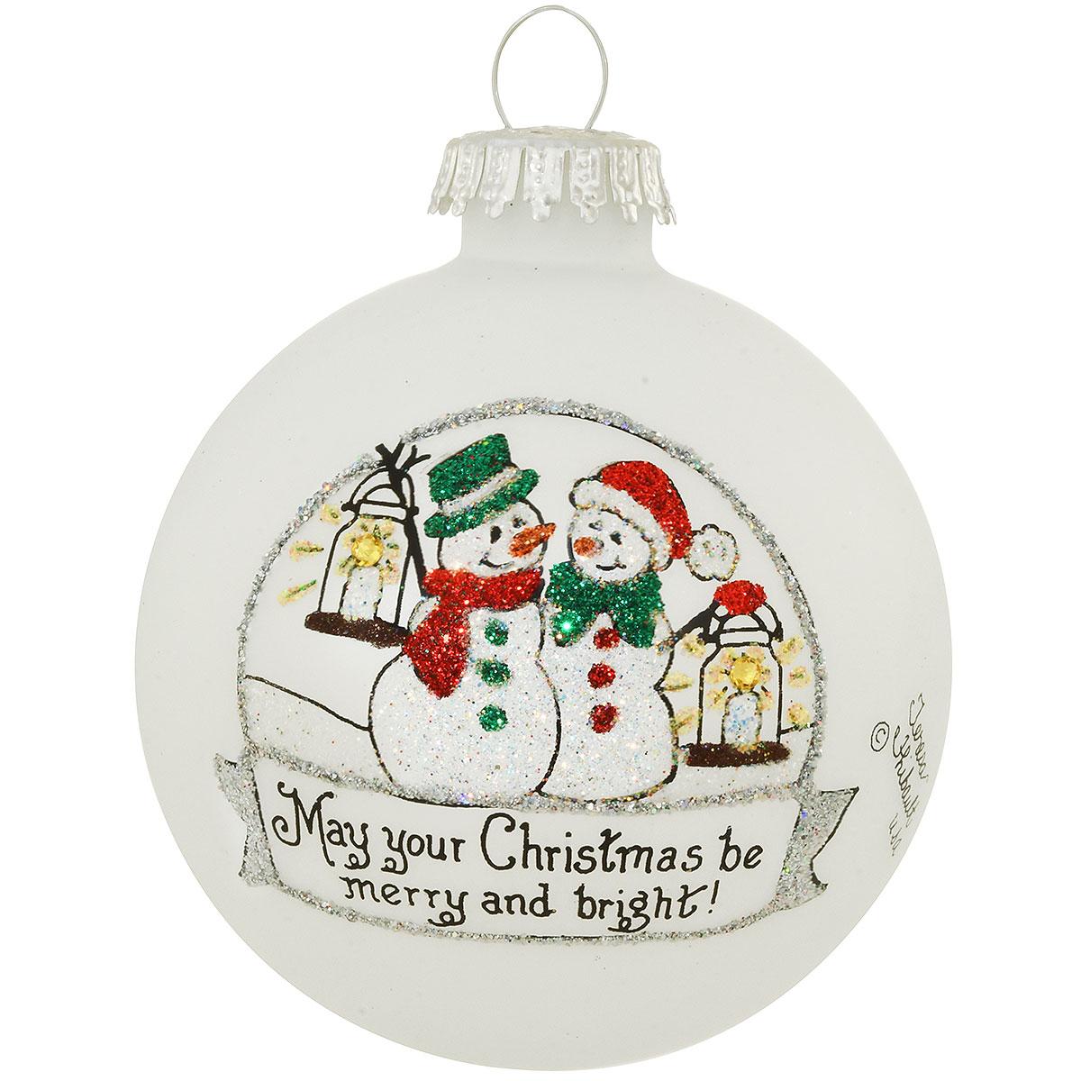 Merry And Bright Ornament