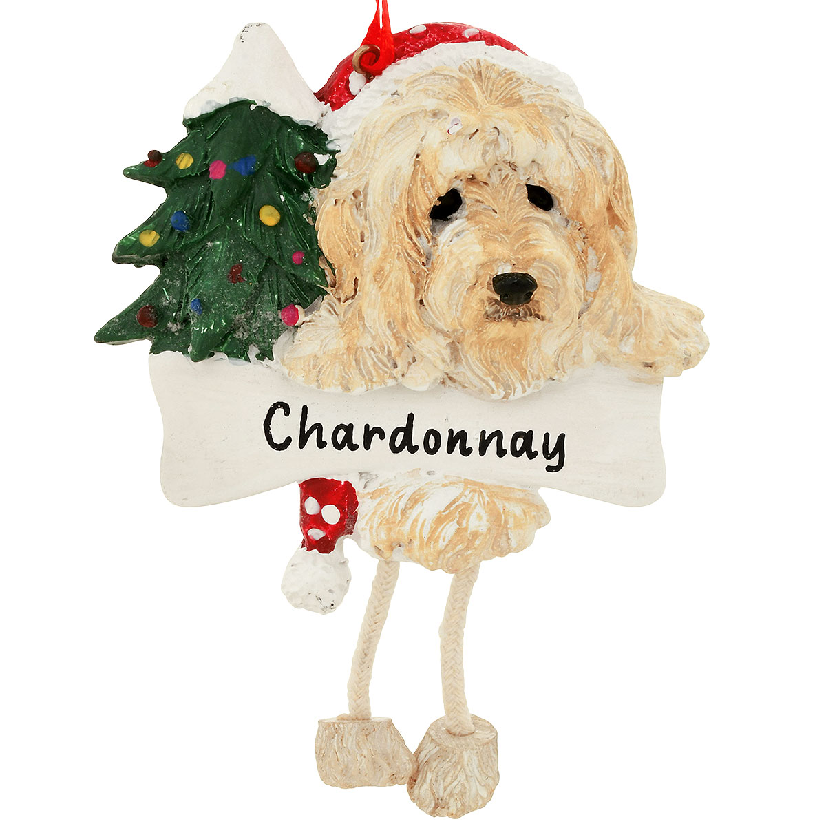 Personalized Goldendoodle Ornament