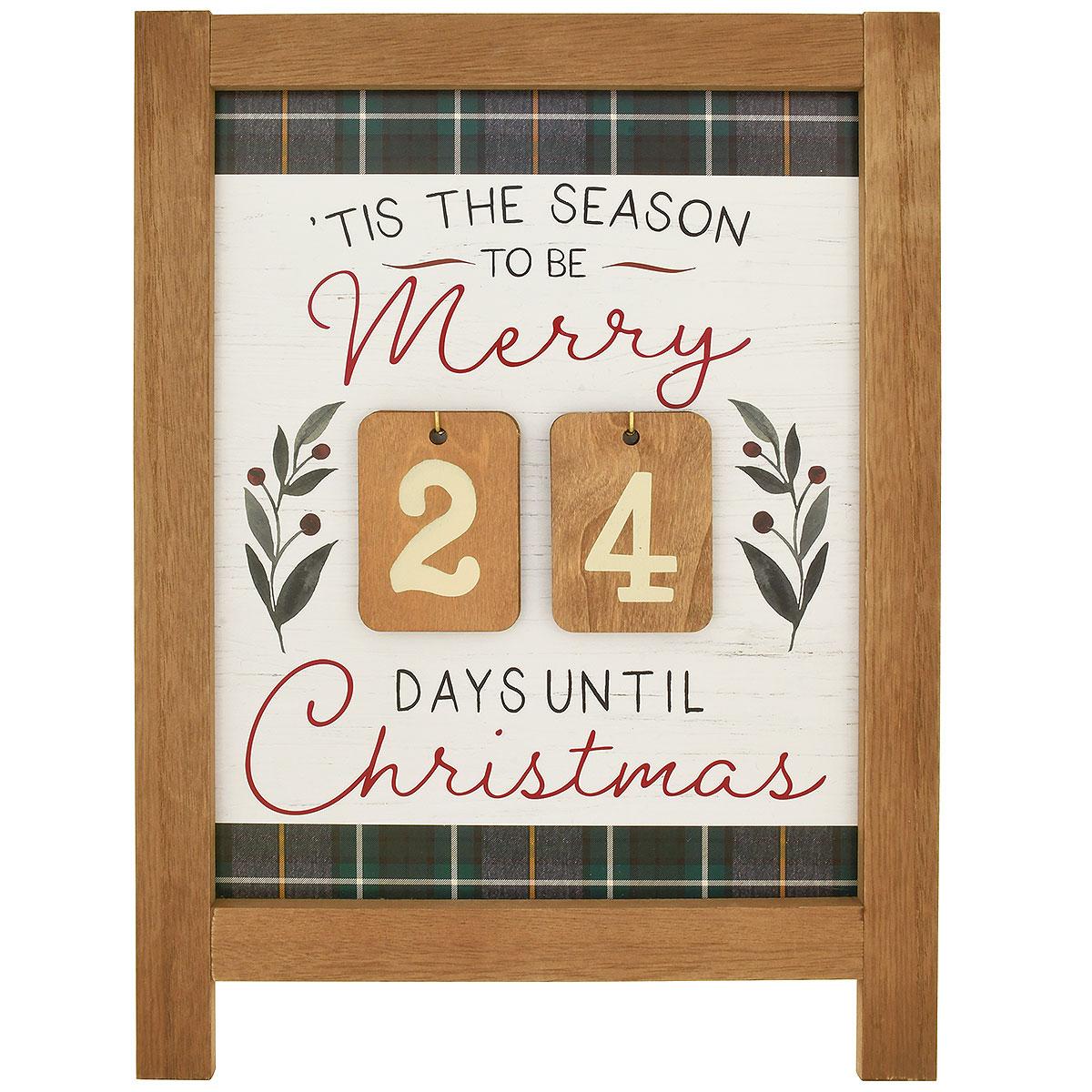 Merry Christmas Countdown Calendar