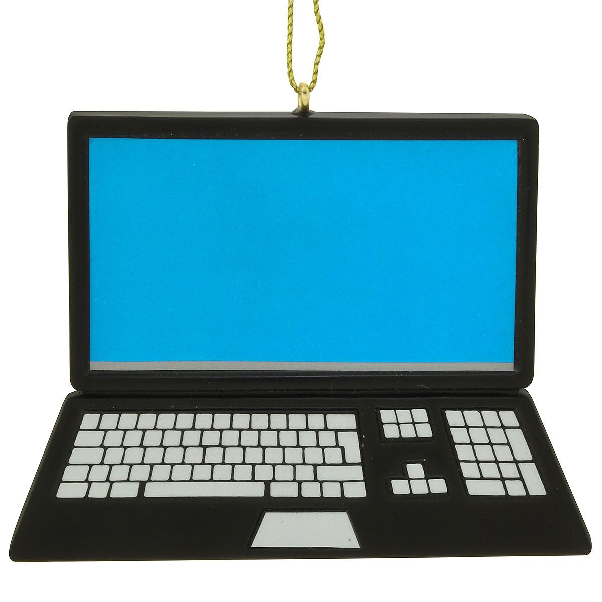Laptop Resin Ornament