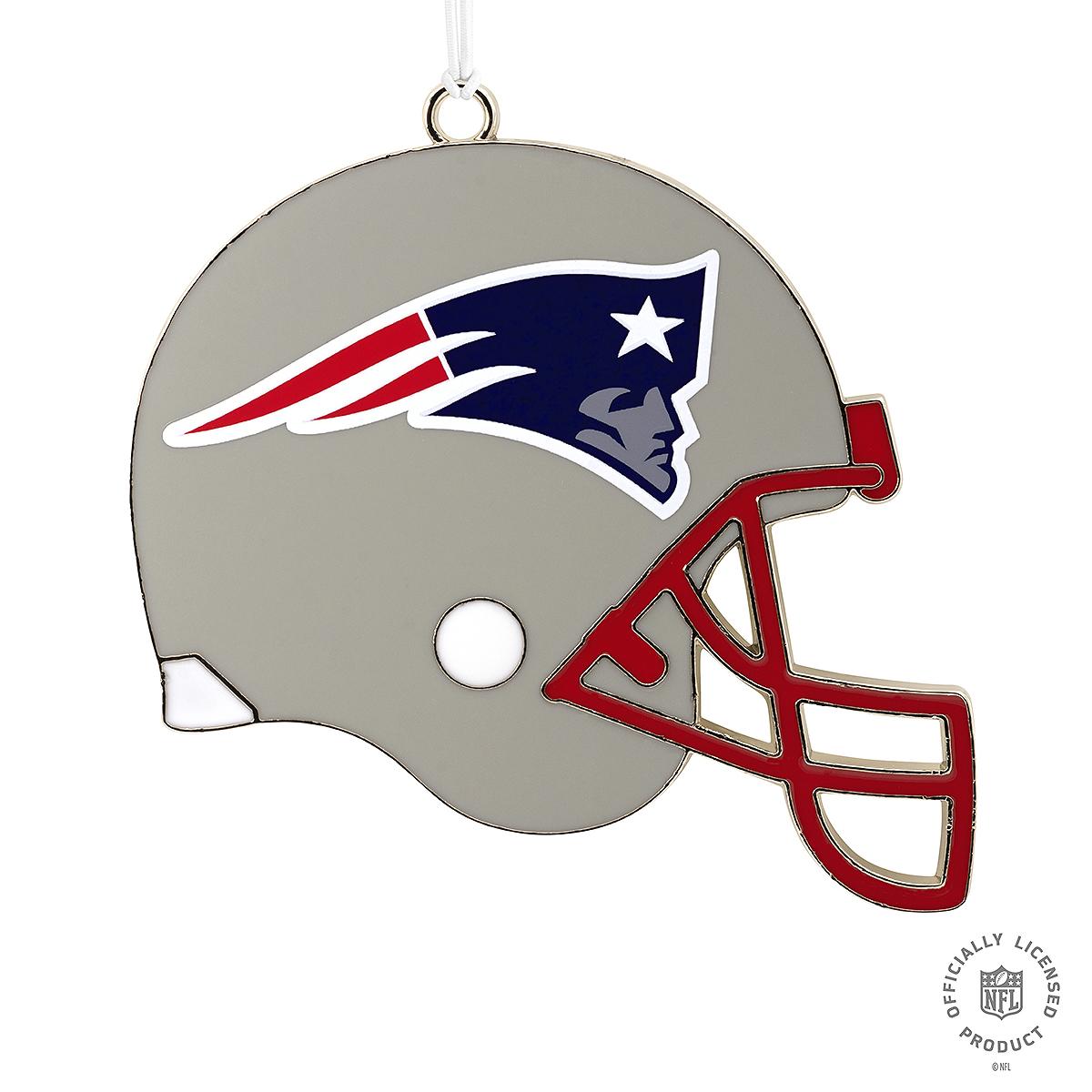 New England Patriots Metal Hallmark Ornament