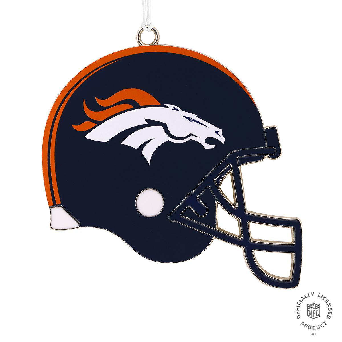 Denver Broncos Metal Hallmark