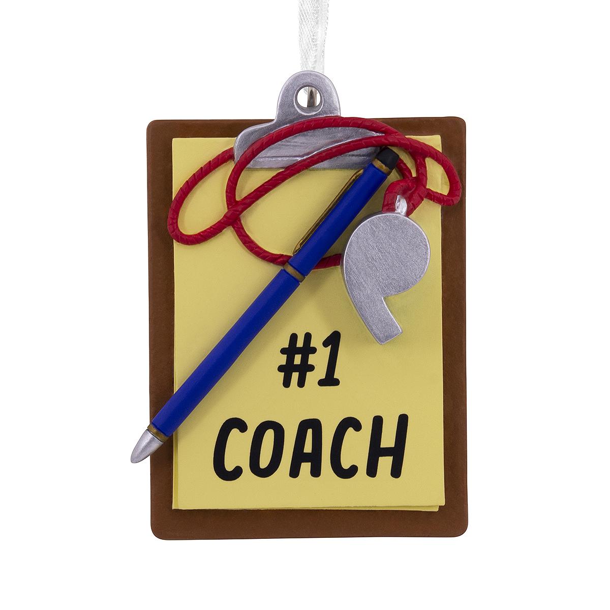 #1 Coach Clipboard Hallmark