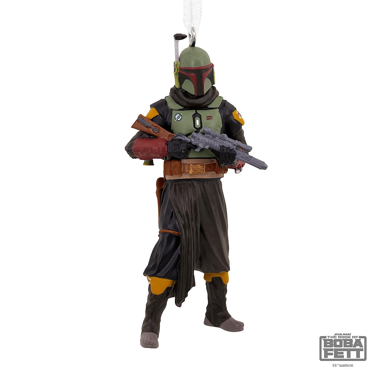 Boba Fett Figural Resin Ornament