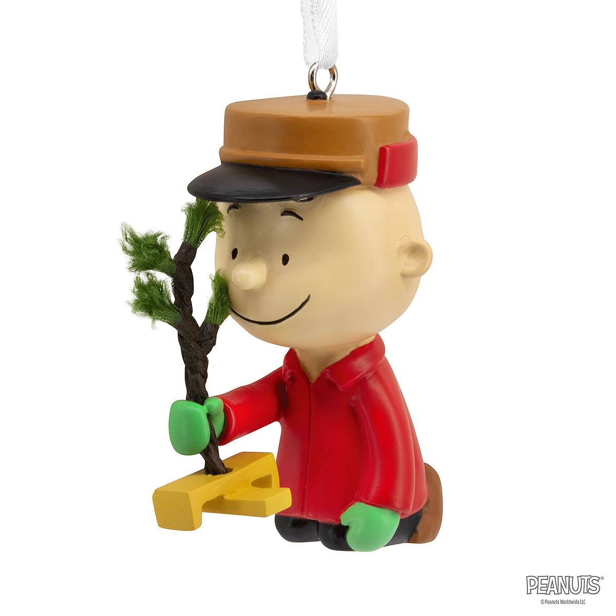 Charlie Brown With Tree Ornament