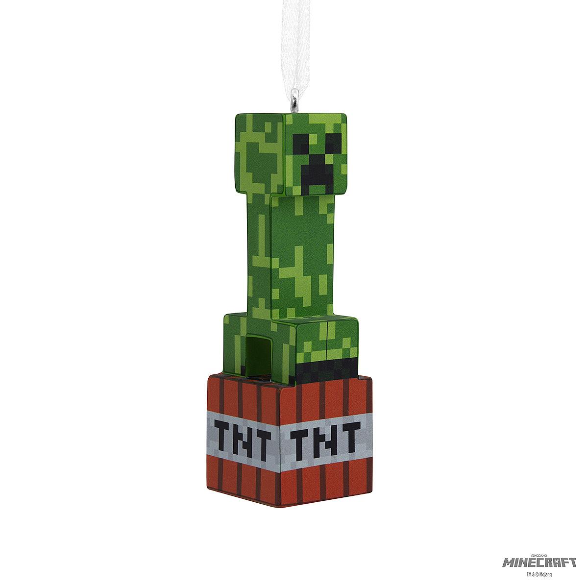 Creeper On TNT Block, Minecraft