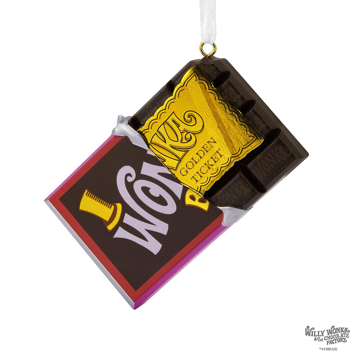 Wonka Bar & Golden Ticket Hallmark