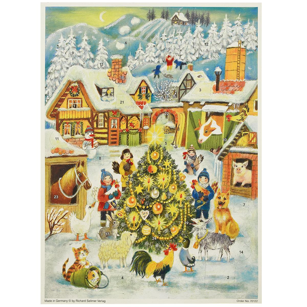 Country Farm Advent Calendar