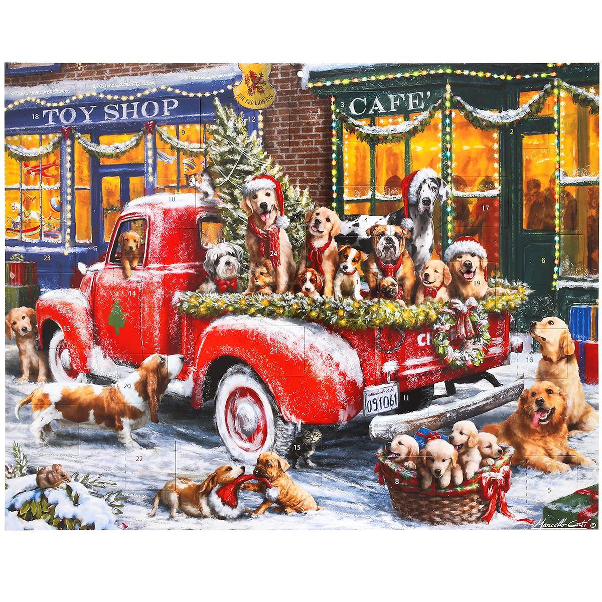 Puppies' Christmas Advent Calendar