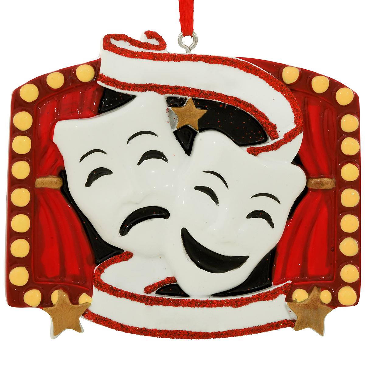 Theater Masks Ornament