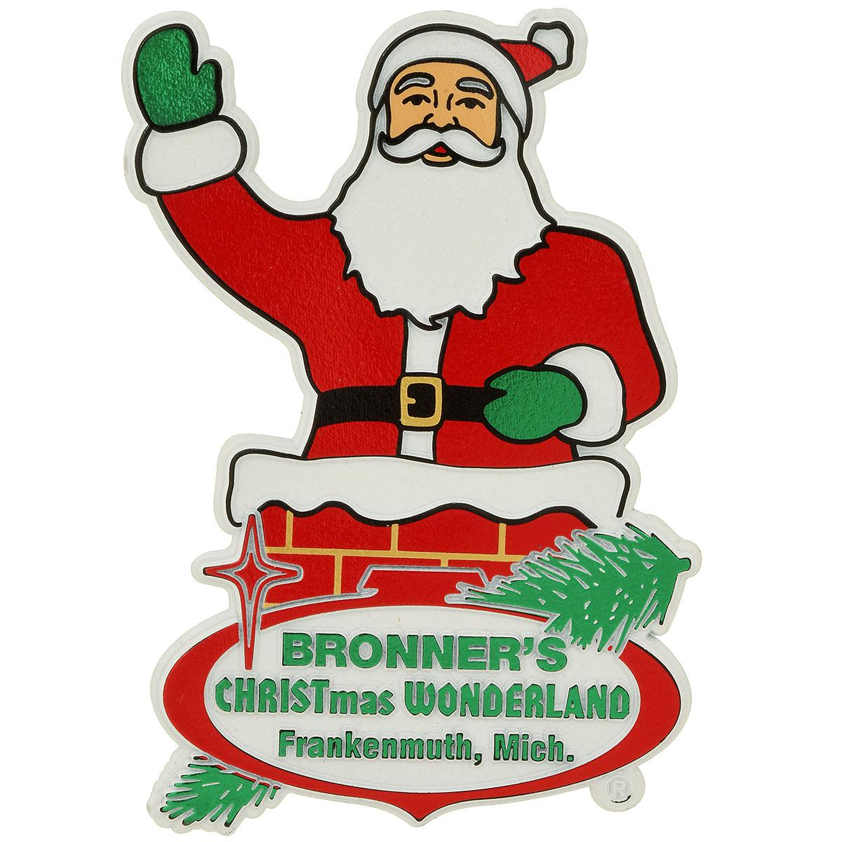 Bronner's Waving Santa Magnet