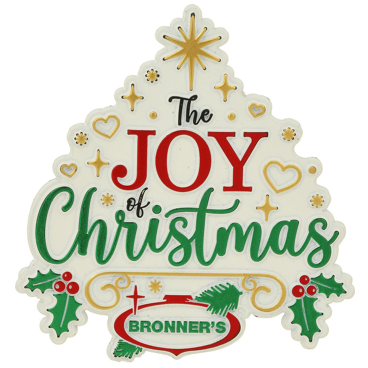 Joy Of Christmas Bronner's Magnet