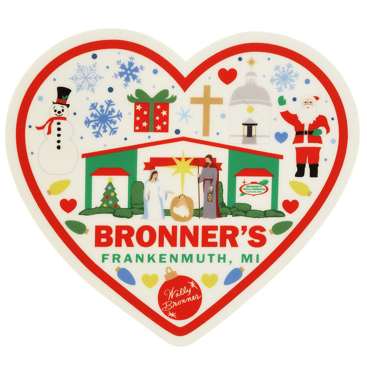 Bronner's Icons Die-Cut Sticker