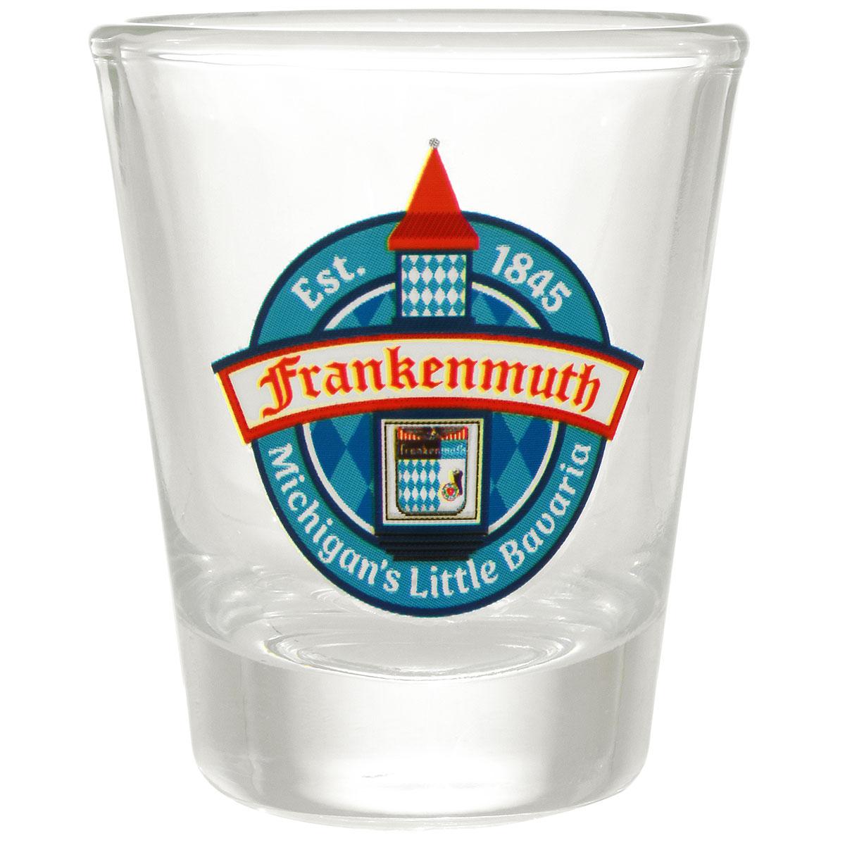 Frankenmuth Emblem Souvenir Shot Gl