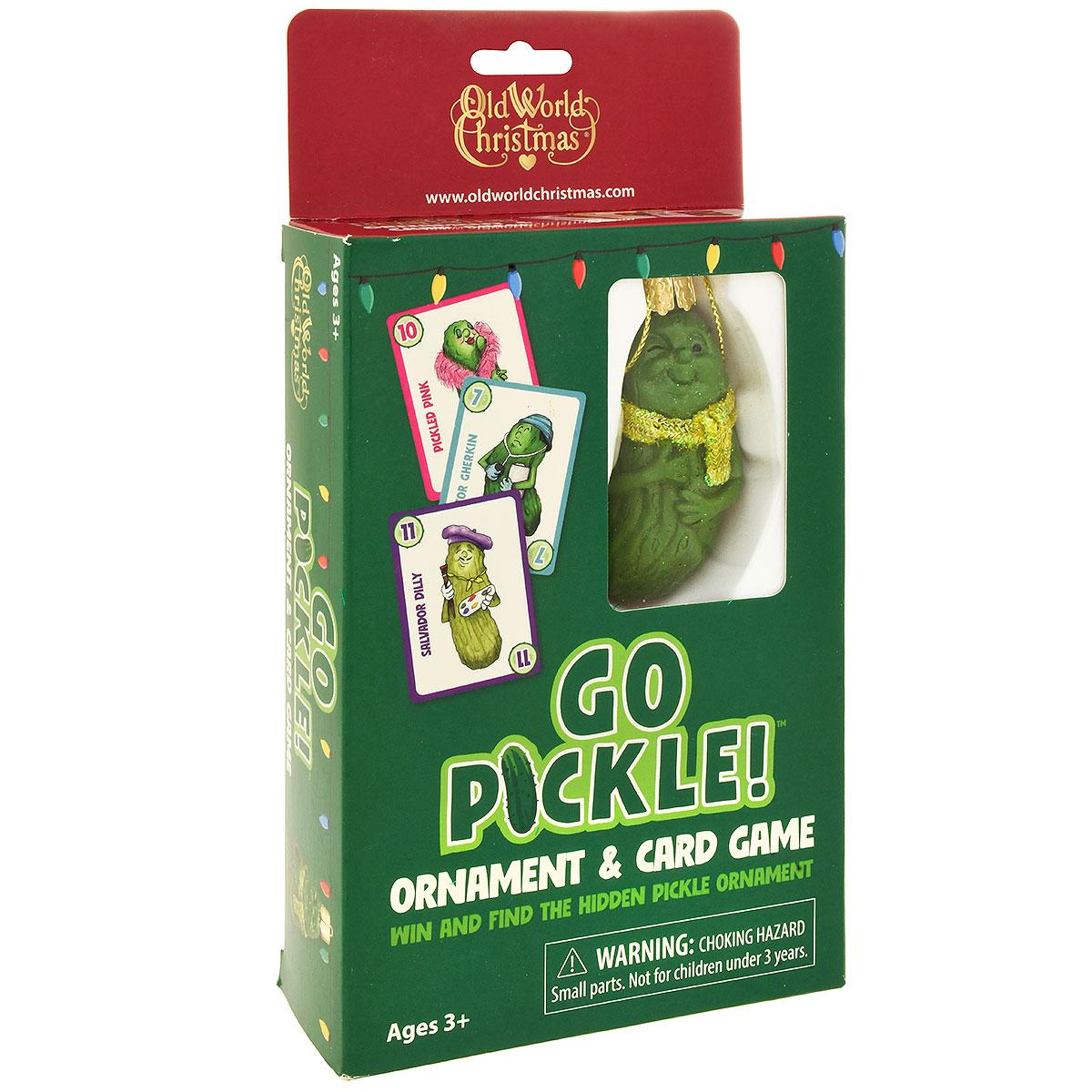 Go Pickle! Ornament And Card Game