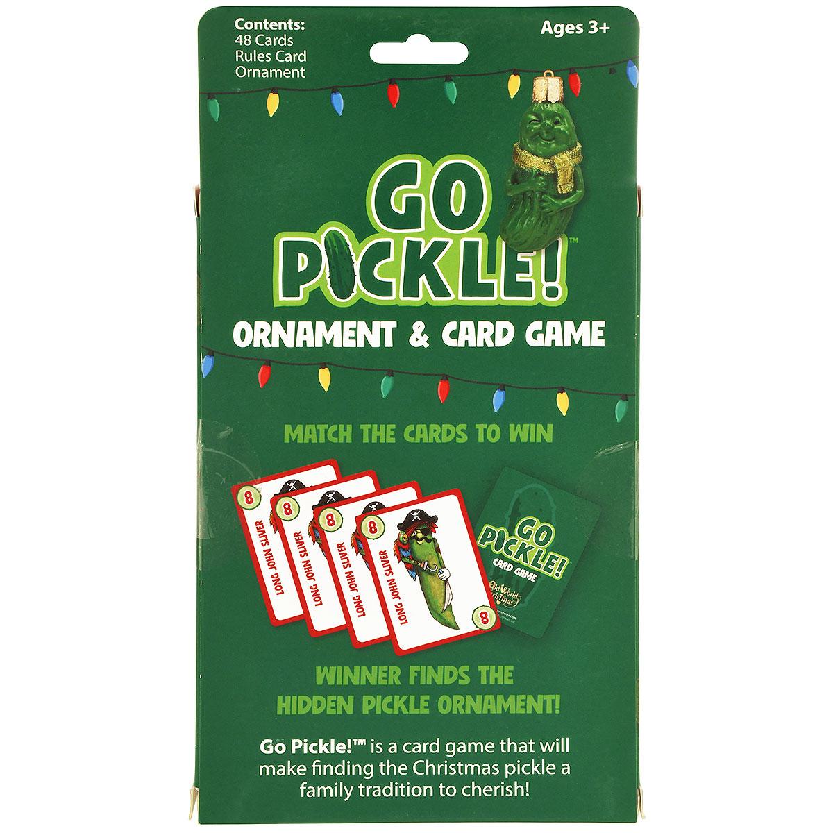 Go Pickle! Ornament And Card Game