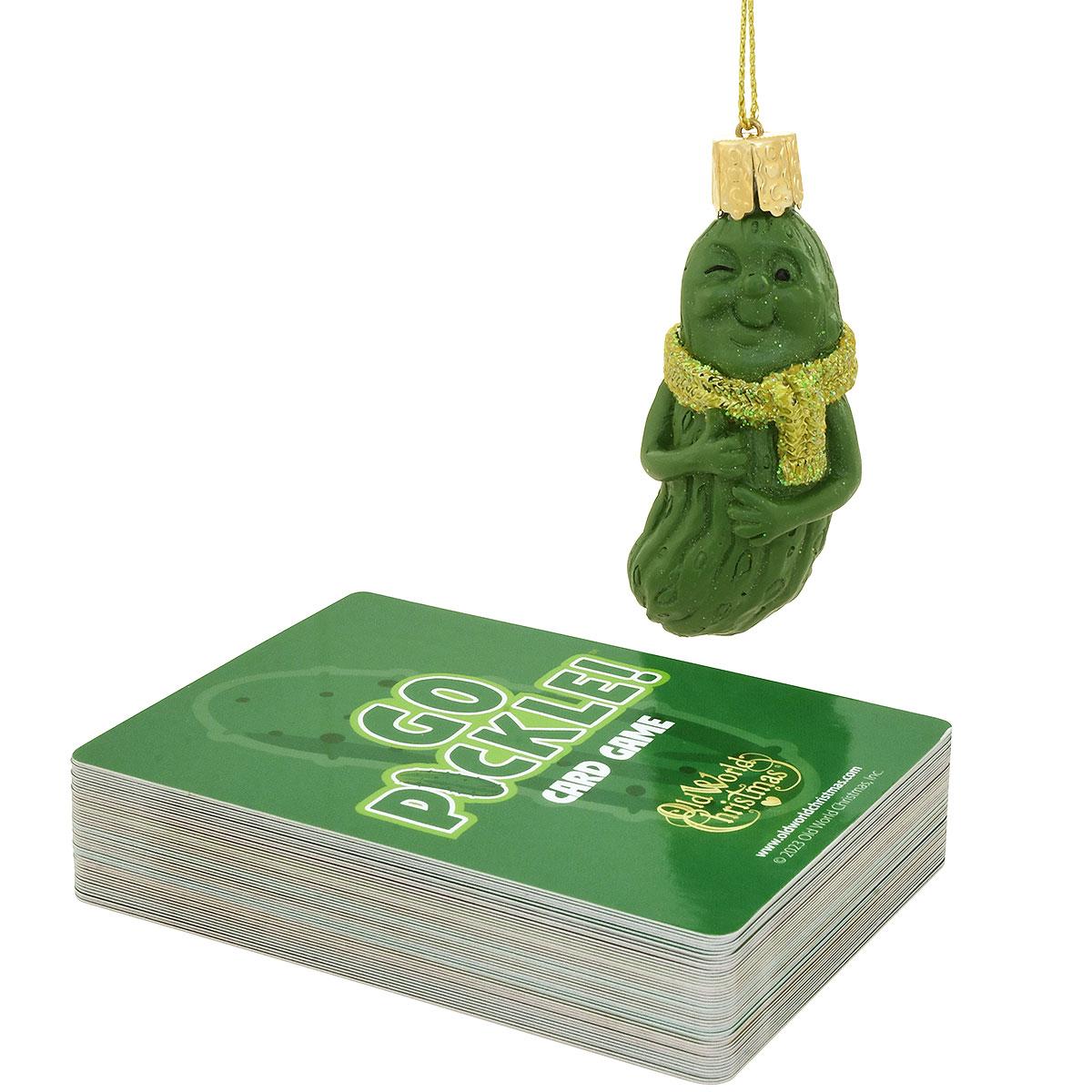 Go Pickle! Ornament And Card Game