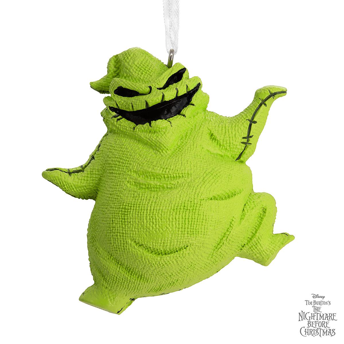 Oogie Boogie Green Resin Ornament