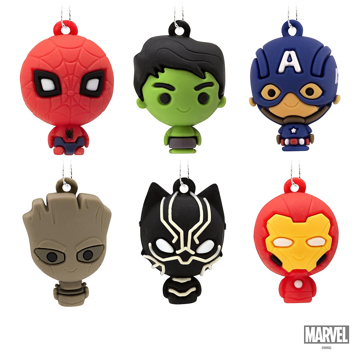 Marvel Superheroes Set Of 6 Mini