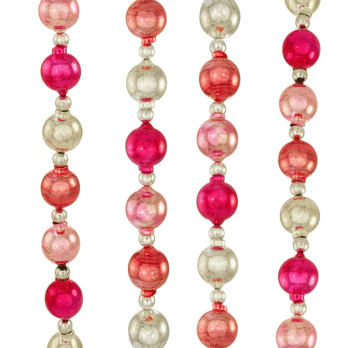 6' Vintage Glass Bead Garland