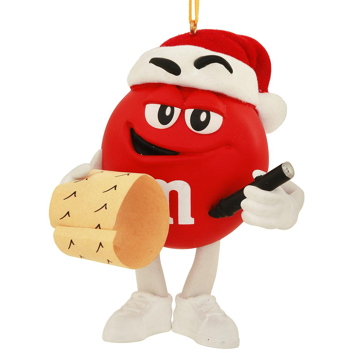 M&M’s Red Candy Ornament