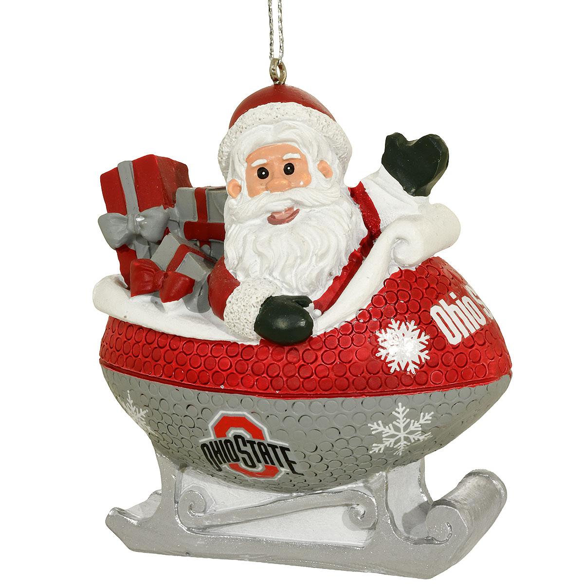 Ohio State Football Sleigh Ornament