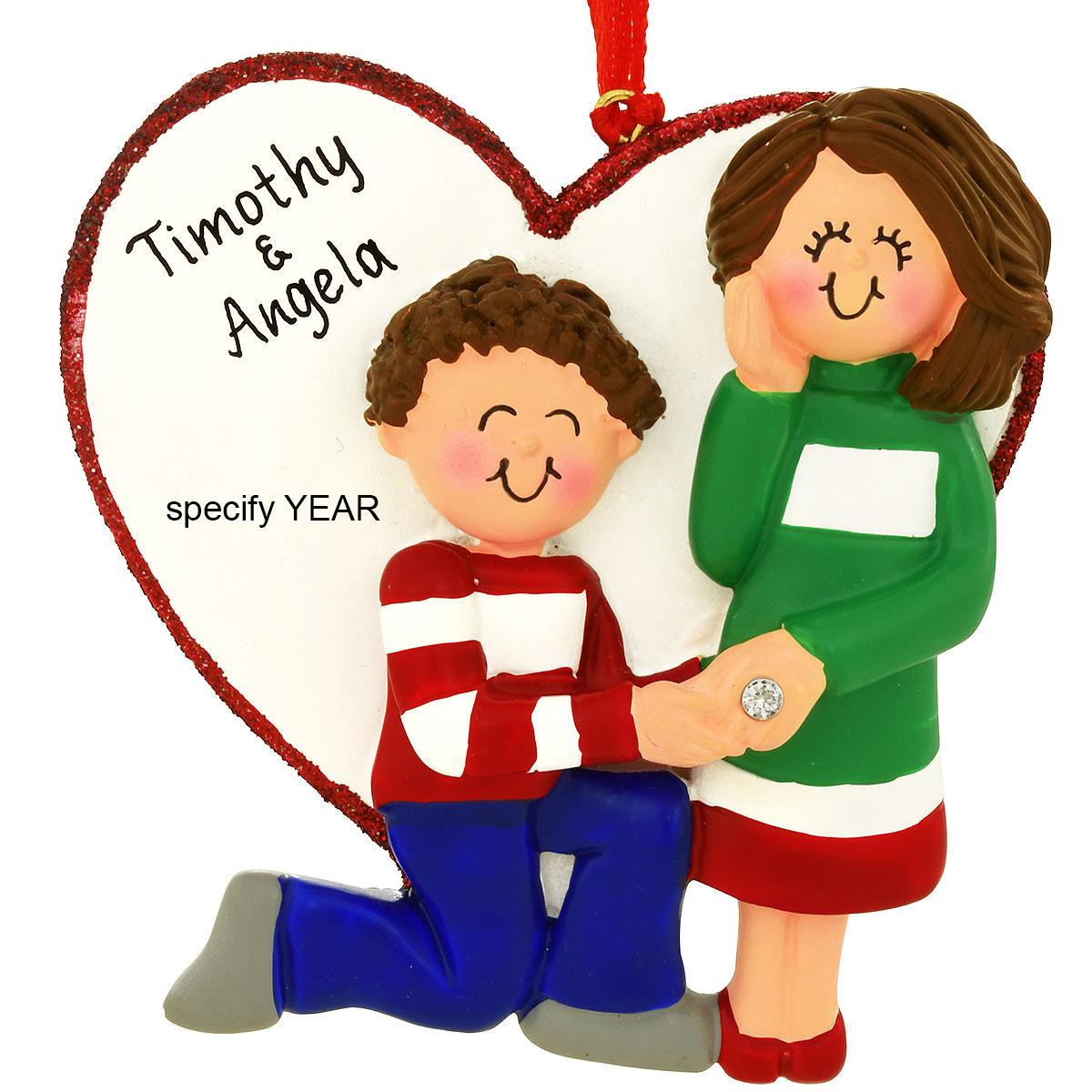 Marry Me Heart Ornament
